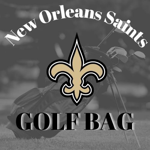 New Orleans Saints Golf Bag